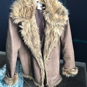 Fur Jacket 100% Leather